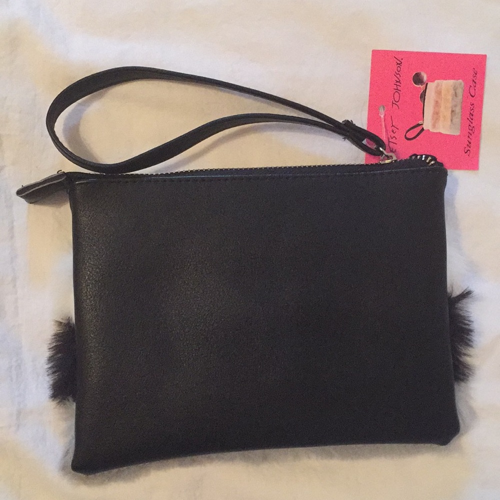 SOLD Betsey Johnson Wristlet / Sunglass case - Picture 2 of 3